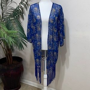 *NWOT* Foreign Exchange Sher Boho Duster